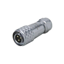 Weipu SF1210/P4 SF12 Plug 4-Pin Push-Pull Lock Compact Easy Connect