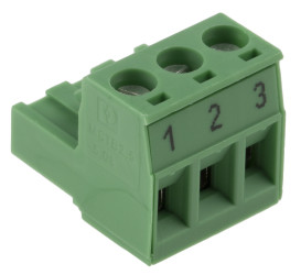 Klucz polaryzacyjny 3 -pinowe raster 5.08mm Wciskane Żeński Phoenix Contact