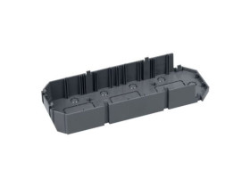 SIMON CONNECT Dolna osłona ramki osprzętowej szary FBA450/1 KONTAKT SIMON