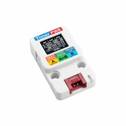 TimerPWR Unit - moduł zarządzania zasilaniem z wyświetlaczem OLED 0,66'' - INA3221 - moduł rozszerzeń Unit - M5Stack U189