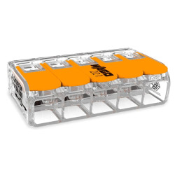 Szybkozłączka uniwersalna 5x0,5-6mm2 transparentna 221-615