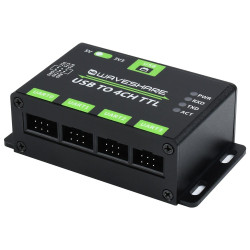 Industrial 4-Channel USB to UART Converter