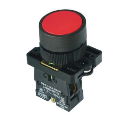 Przełącznik Tablic. XB2 EA-42 okrągły 3A 240V czerw.przycisk