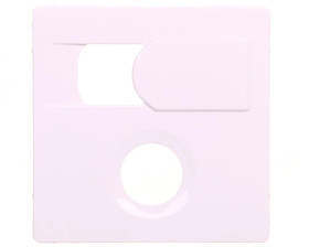 VALENA LIFE Plakietka gniazda teleinformatycznego TV/RJ45 biały 754830