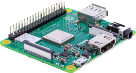Raspberry Pi® 3 model A+ Raspberry Pi® 512 MB 4 x 1.4 GHz