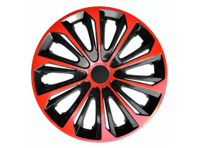 Kołpak 14'' STRONG DUO czerwono-czarny 4szt