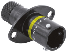 Złącze wielostykowe przemysłowe 6-pinowe, panelowe Gniazdo Souriau Sunbank by Eaton