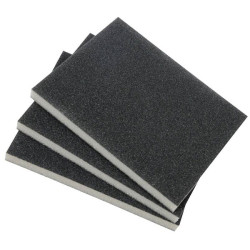 kwb 89000 Abrasive Sponge Set 3-piece Wood &amp; Metal washable wet/dry use