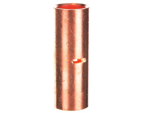 Końcówka /tulejka/ łącząca miedziana niecynowana 150mm2 LN150