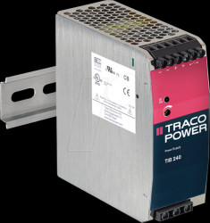 TIB 240-124 AC/DC power supply, 240 W, 85-264 VAC, 24 VDC/10.0 A, DIN rail