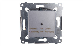 Simon 54 Ogranicznik Przepięć Srebrny Mat Typ T3 D75420,01/43