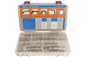 Stainless steel hose protection set