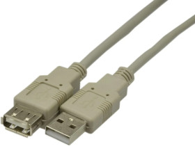 Kabel przedłużacz USB 2.0 A (wtyk / gniazdo) NEKU /1,8m/