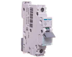 Wyłącznik nadprądowy 1P C 25A 10kA AC NCN125