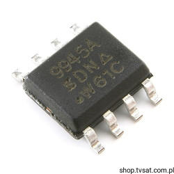 SI9945AEY-T1 Dual N-MOS 60V 3.5A 70mOhm SMD-SO8 VISHAY 800