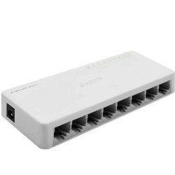 Qoltec SWITCH Przełącznik sieciowy 8 x port RJ45 1000Mbps Fast Ethernet LAN