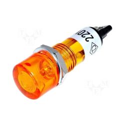 Kontrolka 10mm 230V żółta - NI-1YL