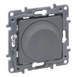 Niloe Selection Ściemniacz obrotowy 300 w 2 przewodowy (do obciążeń rlc oraz do lamp led) stal 762388