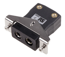 Złącze termoparowe Złącze termoparowe RS PRO do Termopara typu J Standardowy Uchwyt ze stali nierdzewnej