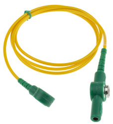 Słupek uziemiający z przewodem ESD Bolec do przewodu uziemiającego EN61340-5 Tak RS PRO 1mΩ