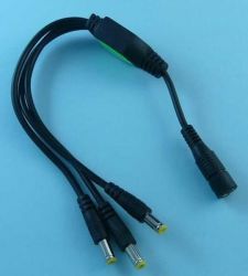 ROZG.DC 1xGN.2,1/5,5-&gt;3xWT.2,1/5,5mm