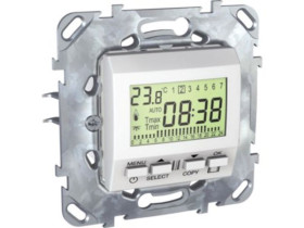 UNICA Regulator temperatury elektroniczny biel polarna MGU50.505.18Z SCHNEIDER ELECTRIC