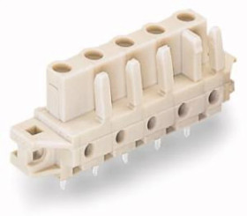 Gniazdo MCS-MIDI Classic 5-biegunowe jasnoszare raster 7,5mm 722-735/031-000 /50szt./