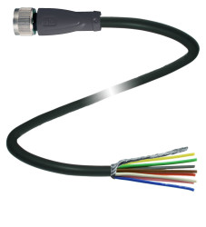 Pepperl+Fuchs 240004-100009 Złącze konfekcjonowane czujnika/aktuatora 25 m Ilość pinów: 8 1 szt.