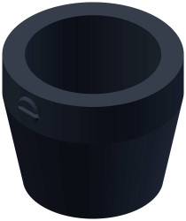 REED Electronics Verstellstück mit Konus Innen Ø44,5mm inklusive Stellschraube Element regulacyjny 1 szt.