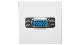 Simon Connect Gniazdo K45 Video Vga /D-Sub 15/ Czysta Biel K100b/9