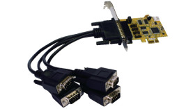 Karta szeregowa, l. portów: 4, magistrala: PCIe, PCI, PCI-X