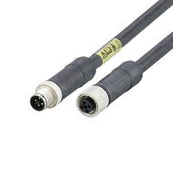 Kabel zasilający 4 Core Poliuretan PUR Sheath Czarny, 60 V DC