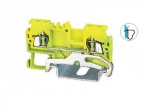 Złączka ZUG G2,5 żółto zielona DEGSON, sprężyna