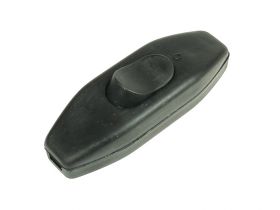 Włącznik przelotowy na kabel czarny 2,5A