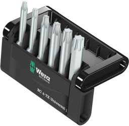 Bit kit, T10, T15, T20, T25, T30, T40, TORX, BL 50 mm, L 50 mm, 05056472001