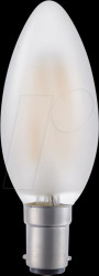 LX024040301 LED bulb Ba15d, 4 W, 320 lm, 2500 K, filament, dimmable