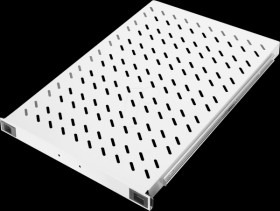 DN-19 TRAY-2-1000 19" shelf, 1U, gray