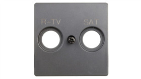 Simon 82 Pokrywa Gniazda Antenowego Rd/Tv/Sat Grafit 82097-38