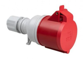 Gniazdo siłowe przenośne 32A 3P + N + uziemienie GSP-5-32/22/30