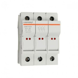 Podstawa bezpiecznikowa modułowa 10x38 IEC 32A 3P CMC103