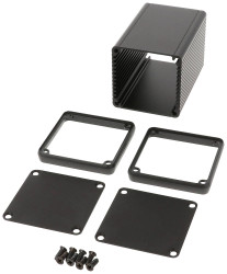 Hammond Electronics 1455CS801BK Obudowa uniwersalna, (D x S x W) 80 x 54 x 54 mm, aluminium, 1 szt.