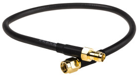 Kabel koncentryczny złącze A SMA złacze B RP-SMA długość 304.8mm typ kabla RF195 Z zakończeniem