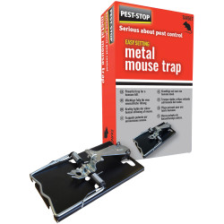 Pest-Stop PSESMT Easy Setting Metal Mouse Trap