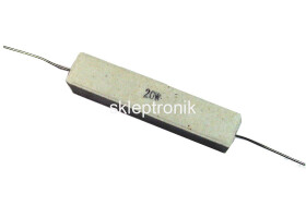 Rezystor 20W RWA 18 ohm cermetowy