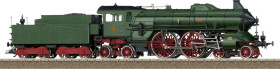 Lokomotywa parowa H0 TRIX H0 25015, Digital DC Sound, Długość ze zderzakami: 251 mm, Epoka: yo