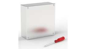 Obudowa Do Adaptacji, Stal Nierdzewna 304 Satynowy 0 Knockouts 220Mm X 220 Mm...