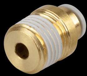 Screw connection, straight, with internal hexagon, R1/4 <> Ø 6 m