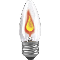 Paulmann 53100 Light Bulb 90mm 230V E-27 3W Clear Candle Shape 1pc