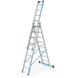Zarges 41578 Skymaster Plus X Combination Ladder 3-Part 3 x 8 Rungs