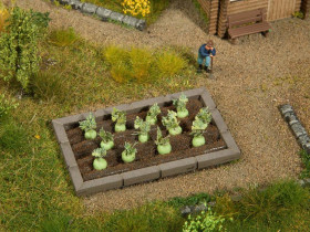 NOCH 0013214 Zestaw 2 klombów H0 gotowy model